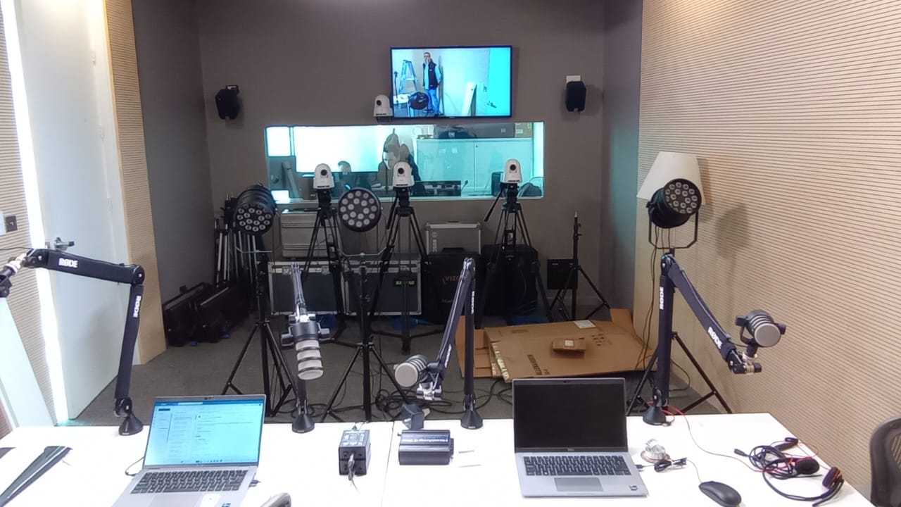 El nuevo estudio de streaming en Torre Madero: YPF TALKS