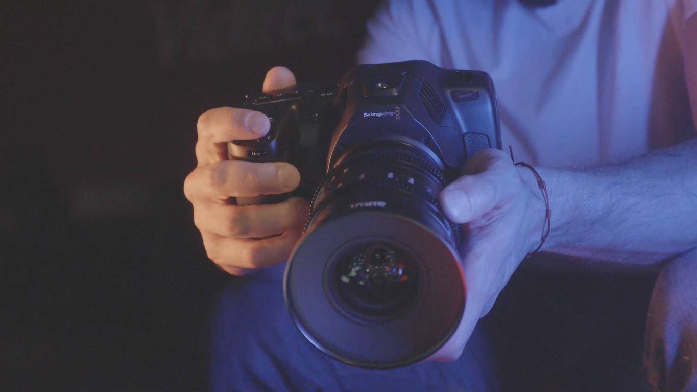 Cámara de video profesional