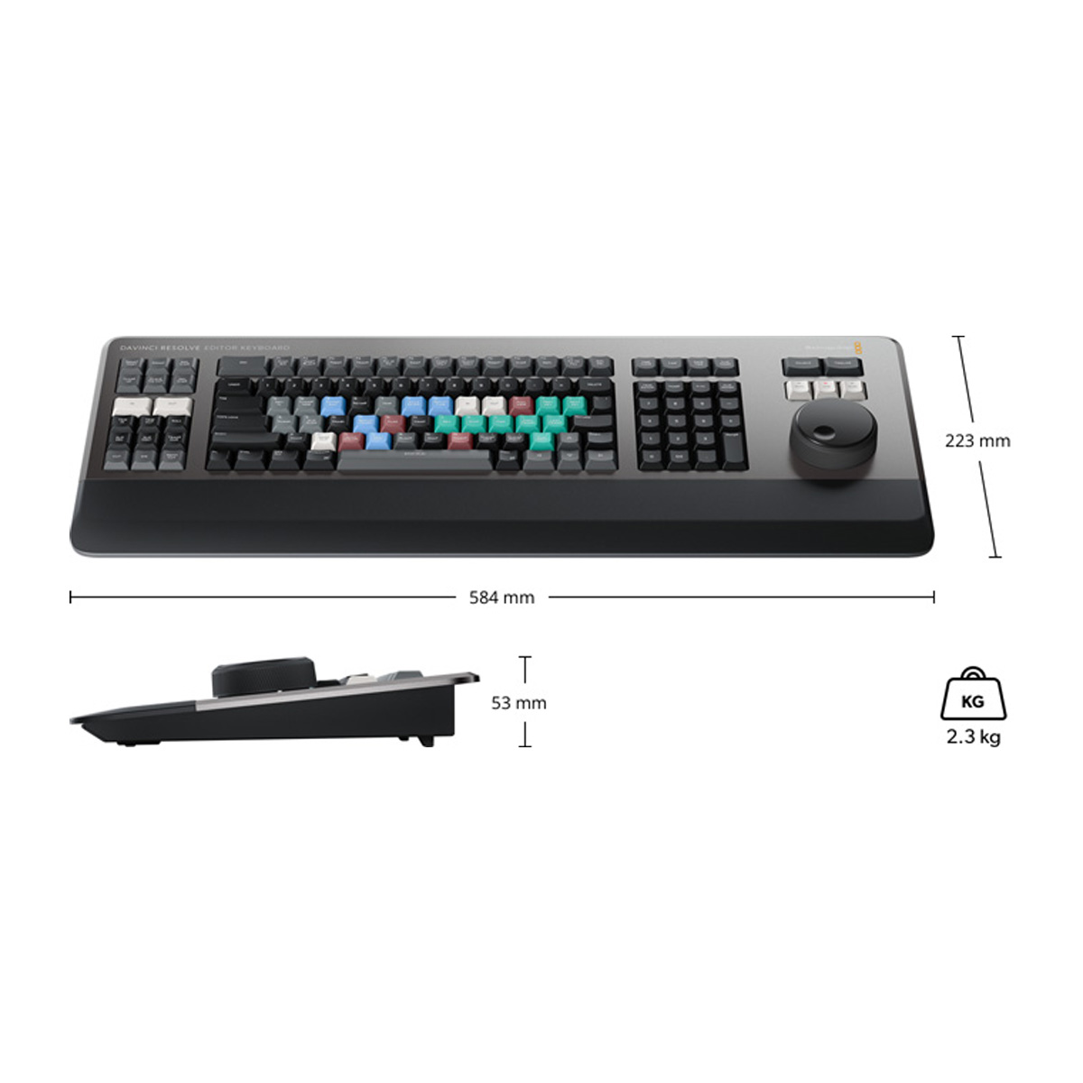 DaVinci Resolve Editor Keyboard.2jpg